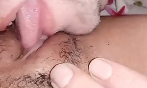 Fingering and licking pussy
